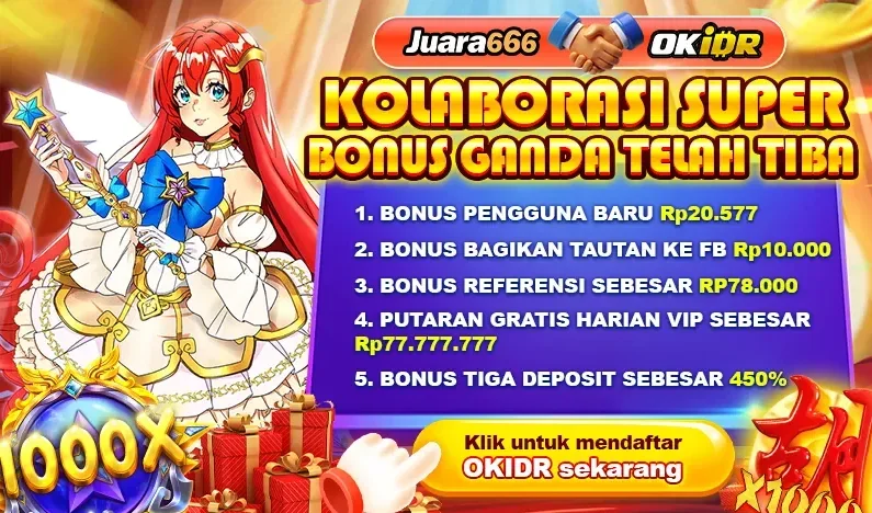 KOLABORASI SUPER BONUS GANDA TELAH TIBA